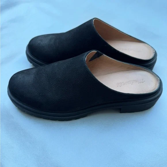 Madewell The Bradley Lugsole Mule in Nubuck - Picture 6 of 7